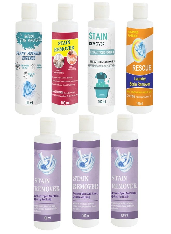 TOOVUS Stain Remover Combo Pack of Shirt, Red, Doll, Orange, Purple (Pack of 2) and Purple Stain Remover | Multi-Surface Cleaning Solution for Clothes, Fabrics, Upholstery (100 g Each) - Image 1